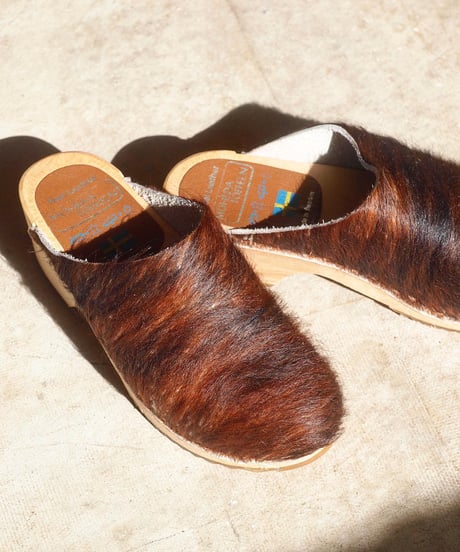 "MOHEDA TOFFELN" Pony Sabo Sandal(Used)
