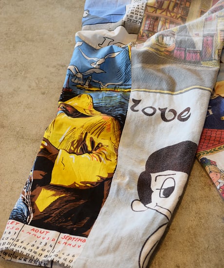 "Mr.Remake man"Used Tapestry Remake Easy Pants[Size:3(L)]