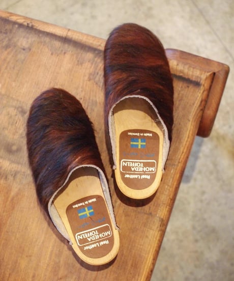 "MOHEDA TOFFELN" Pony Sabo Sandal(Used)
