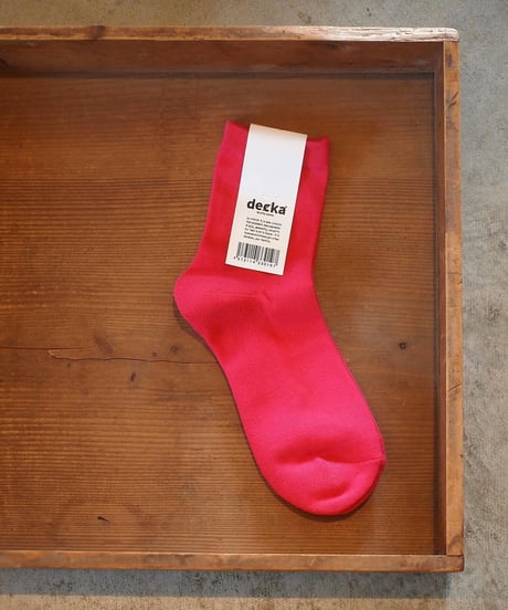 "decka Quality Socks"Smooth Pile Socks