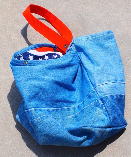 "Made by SUNNY SIDE UP" 2way Denim Bag