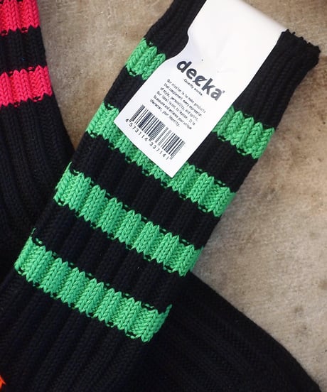 "decka Quality Socks" Heavyweight Socks / Stripes