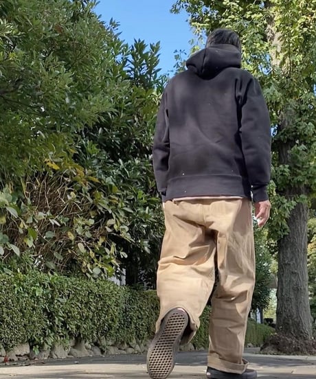 "CRANK PROJECTS" Cotton Serge Fat Pants