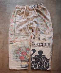"Mr.RemakeMan."Vintage Tapestry Remake Easy Pants.①[Size:2(M)]