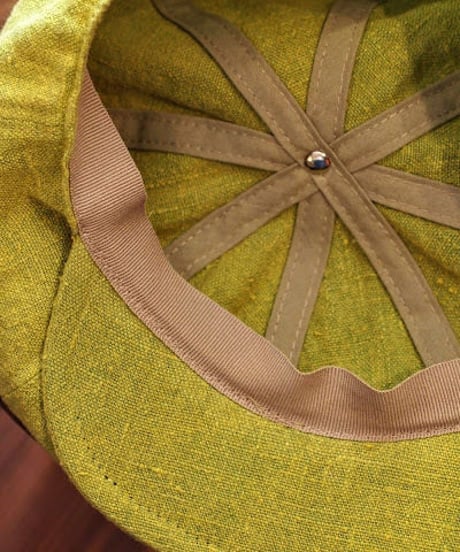 TOSCANA HAT Linen Casquette(Made in ITALY by "TESI")