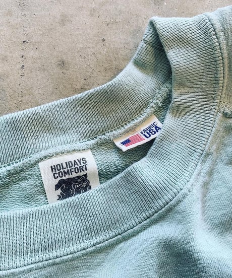 再入荷！"RIDING HIGH"7.5 oz. USA FRENCH TERRY RAGLAN SWEAT