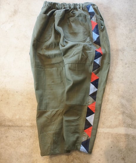 "Nasngwam" BARBARIAN LINE PANTS