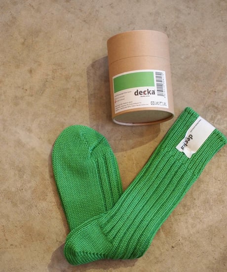 "decka Quality Socks " Cased Heavyweight Plain Socks