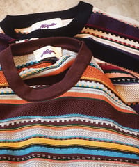 "Nasngwam" 90's BORDER KNIT