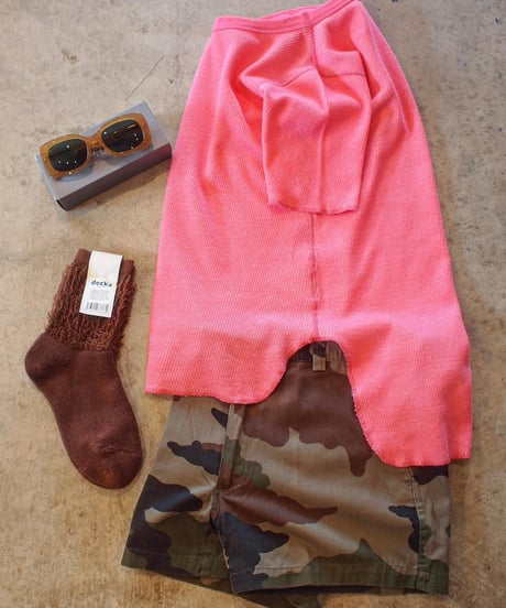 "FRENCH ARMY"CCE Camo Shorts