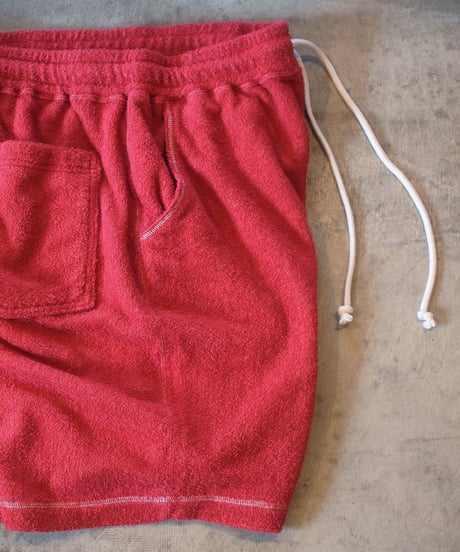 "GOOD ON" Double Pile Shorts