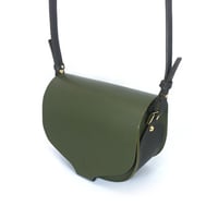 CHASSE BAG ／ KAHKI & DARK BROWN