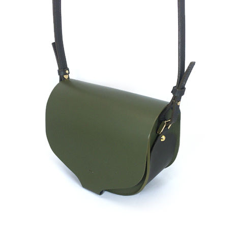 CHASSE BAG ／ KAHKI & DARK BROWN