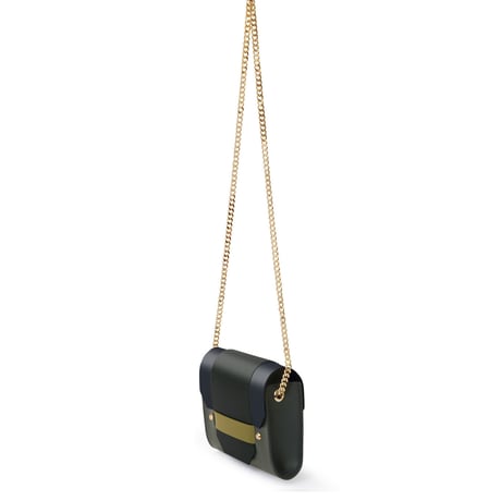 PUZZLE CHAIN BAG ／ GRAY