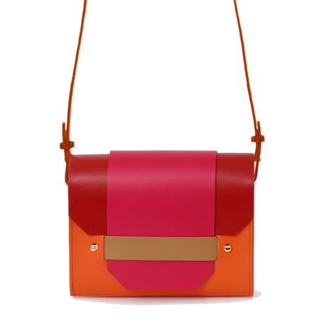 PUZZLE SHOULDER BAG ／ ORANGE