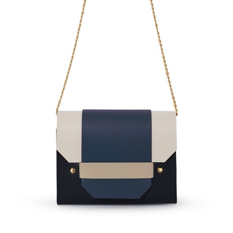 PUZZLE CHAIN BAG ／ BLACK