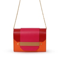 PUZZLE CHAIN BAG ／ ORANGE