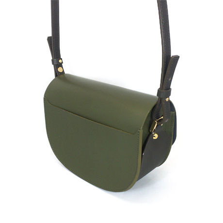 CHASSE BAG ／ KAHKI & DARK BROWN