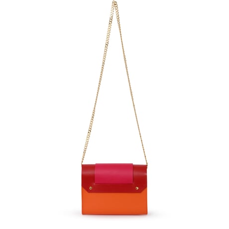 PUZZLE CHAIN BAG ／ ORANGE