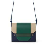 PUZZLE SHOULDER BAG ／ NAVY