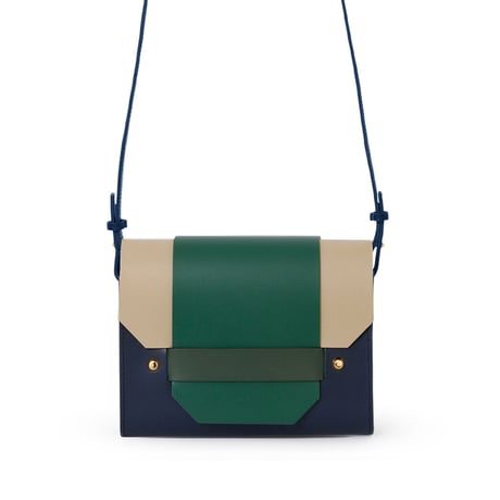 PUZZLE SHOULDER BAG ／ NAVY