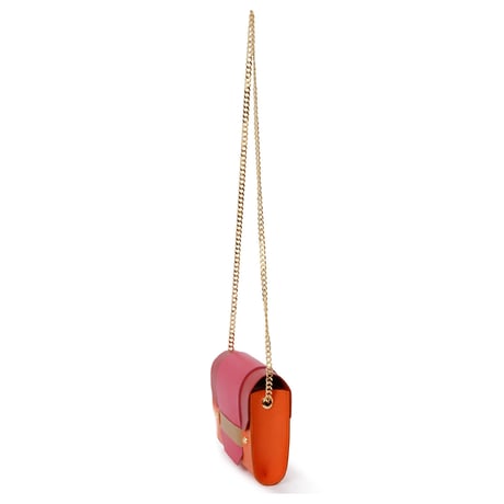 PUZZLE CHAIN BAG ／ ORANGE