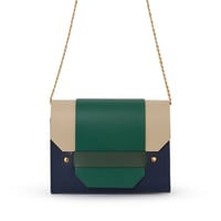 PUZZLE CHAIN BAG ／ NAVY