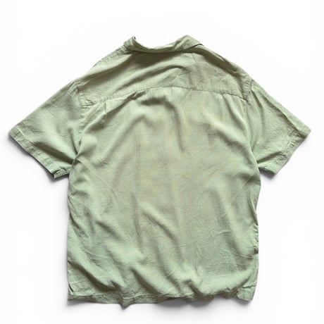 DOCKERS / Open Color Shirt / Pistachio L相当 / Used