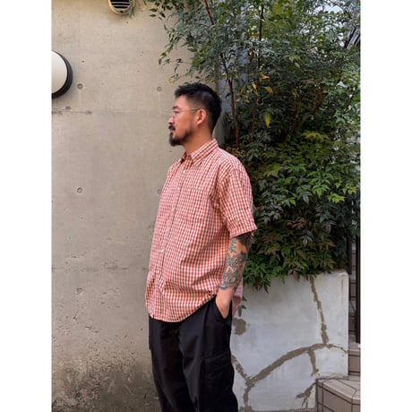 00's GAP / Plaid Shirt / L / Used