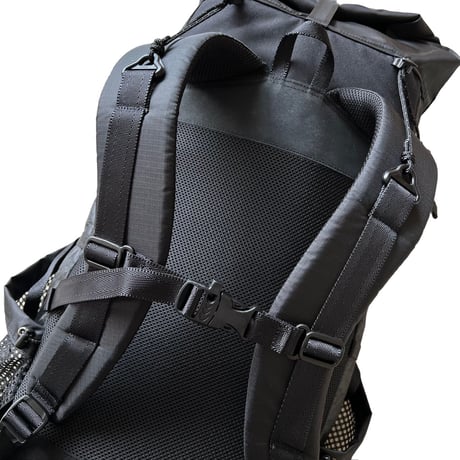 NERDY MOUNTAIN WORKS × Color at Against / THA ZACPAC 35L LTD. / ALL BLACK