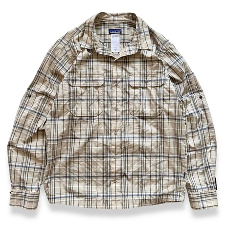 2012's Patagonia / Pocketed Nylon Shirt / Beige M / Used