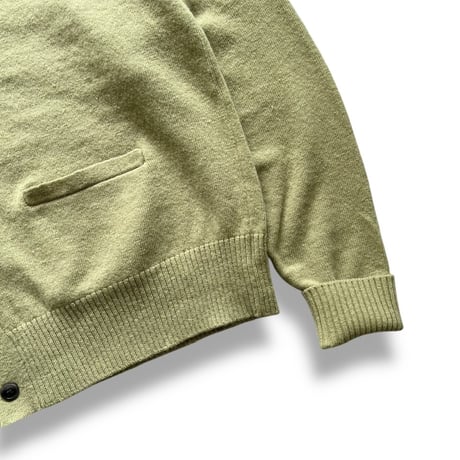 Color at Against / Wool Cardigan / Pistachio