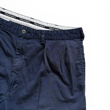 POLO GOLF / 2Tuck Chino Shorts / Navy 35 / Used