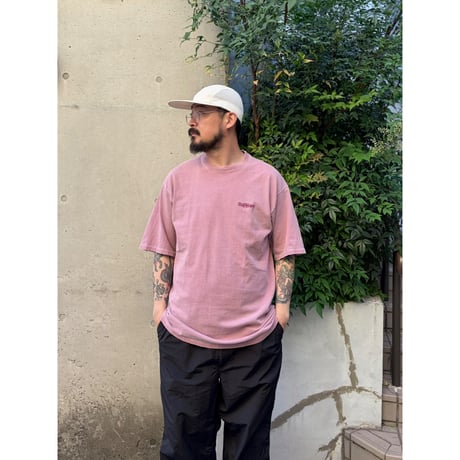 Made in USA / Early Winter Embroidered Tee / Flamingo L / Used