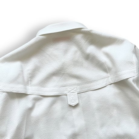 Color at Against Originals / Seersucker Field Shirt / White