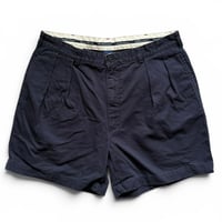 Polo Ralph Lauren / "ANDREW" 2Tuck Chino Shorts / Navy 36 / Used
