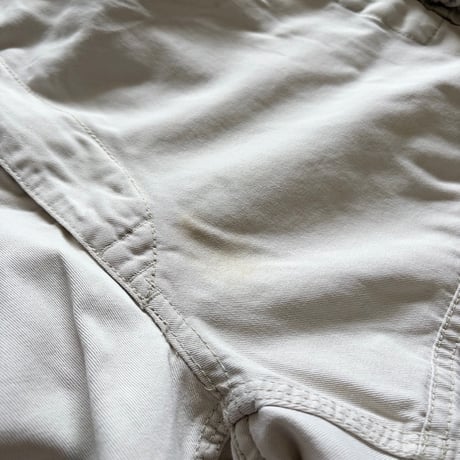 Polo by Ralph Lauren / Cotton Chino Cargo Shorts /  Ivory 40 / Used
