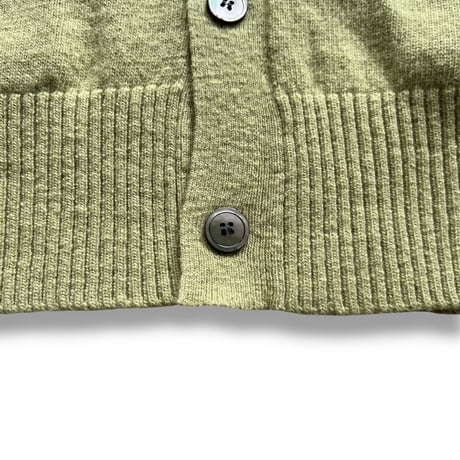 Color at Against / Wool Cardigan / Pistachio