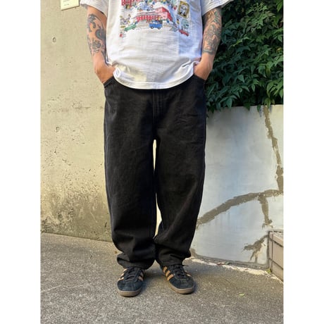 Made in USA / 90's Levi's / 560 Denim Pants Length Custom / Black 40 / Used