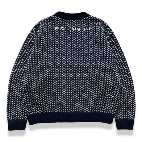 Chaos Fishing Club / FISHEYES KNIT / NAVY