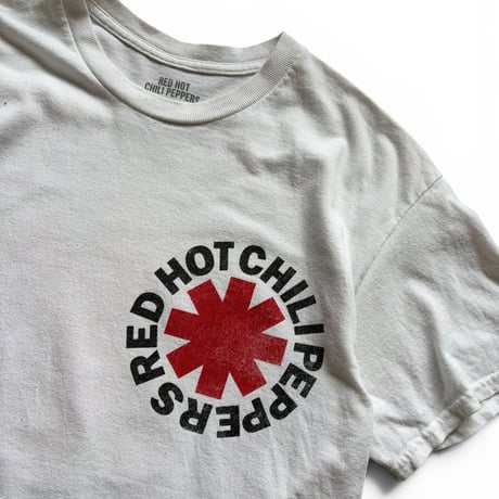 Red Hot Chili Peppers / Printed Tee / White M / Used