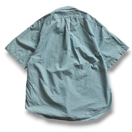 Ralph Lauren / "BLAKE" Plaid S/S B.D.Shirt / XL / Used