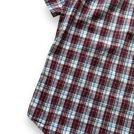 00's L.L.Bean / Plaid Field Shirt / L / Used