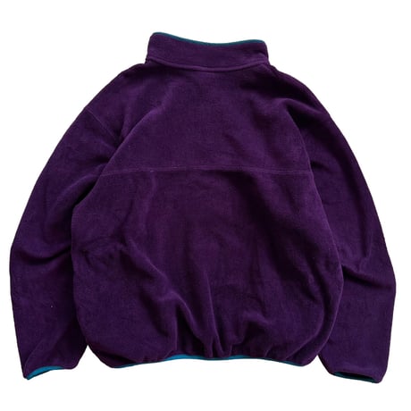 80's L.L.Bean / Type Snap-T Fleece / Purple XL相当 / Used