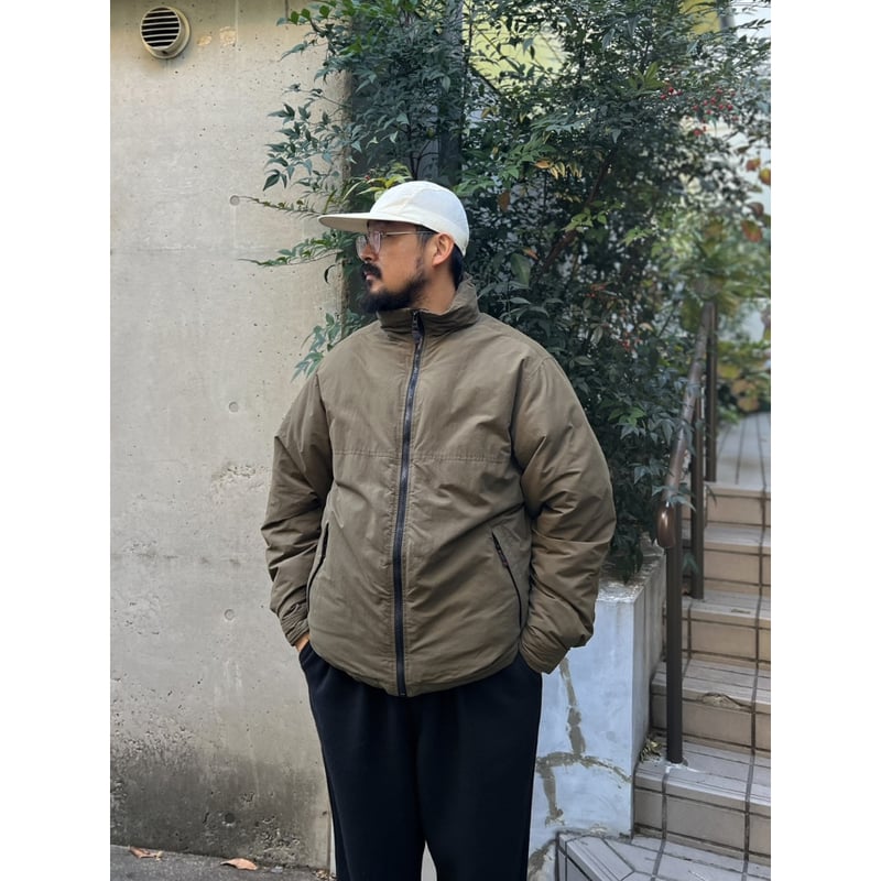 00's Eddie Bauer / Nylon Down Jacket / Khaki XL