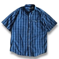 90's L.L.Bean / Plaid  B.D.Shirt / XL / Used