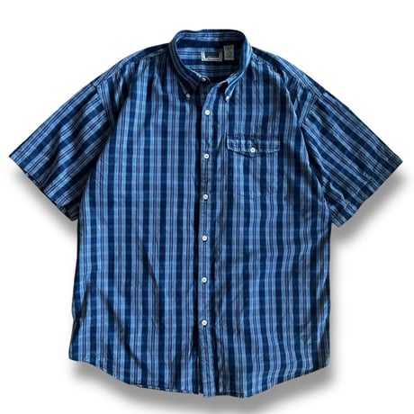 90's L.L.Bean / Plaid  B.D.Shirt / XL / Used