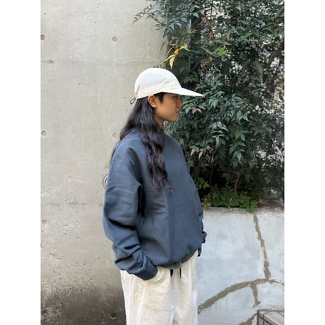 Color at Against Originals / Heavy Cotton 15oz. Crew / Dark Slate