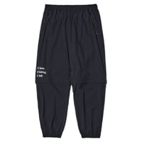 Chaos Fishing Club / 2WAY Track Pants / BLACK