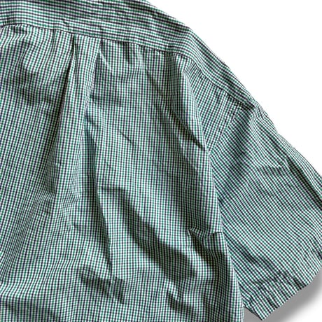 Ralph Lauren / "BLAKE" Plaid S/S B.D.Shirt / XL / Used